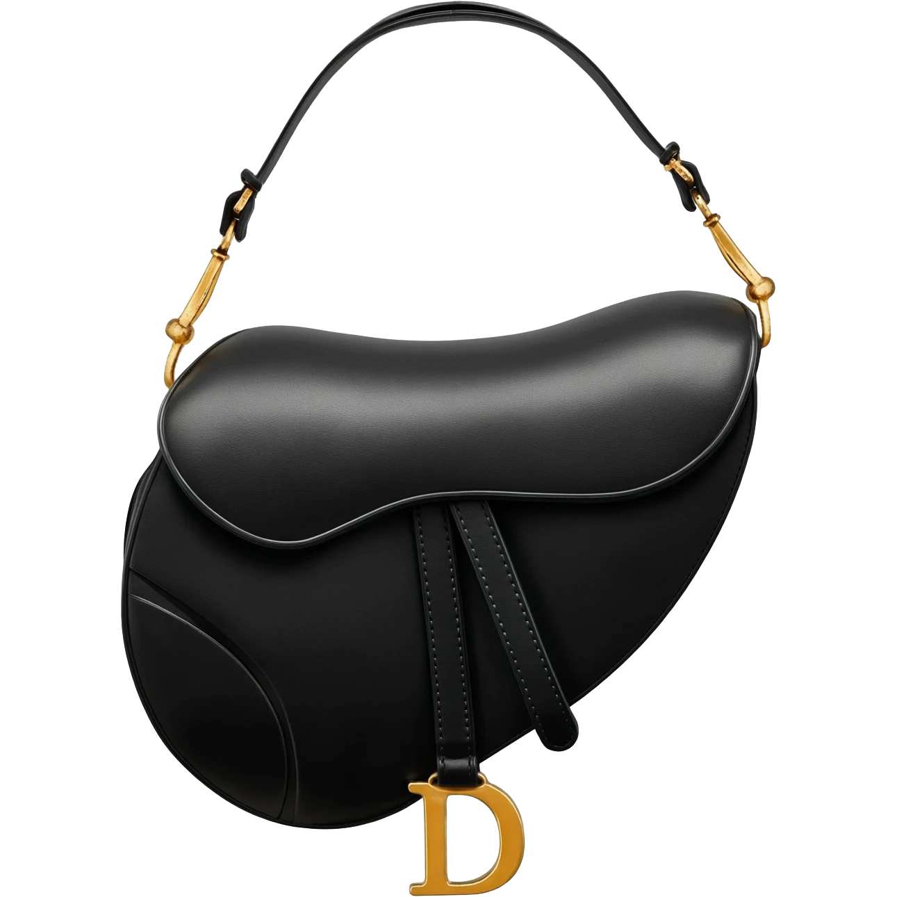 dior black saddle bag emoji