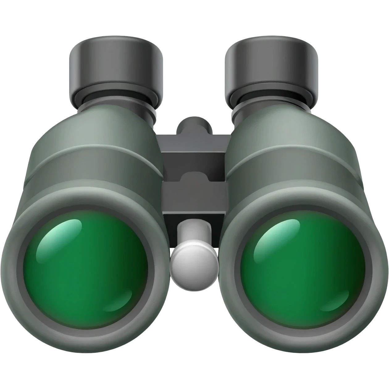 binoculars with green glass emoji