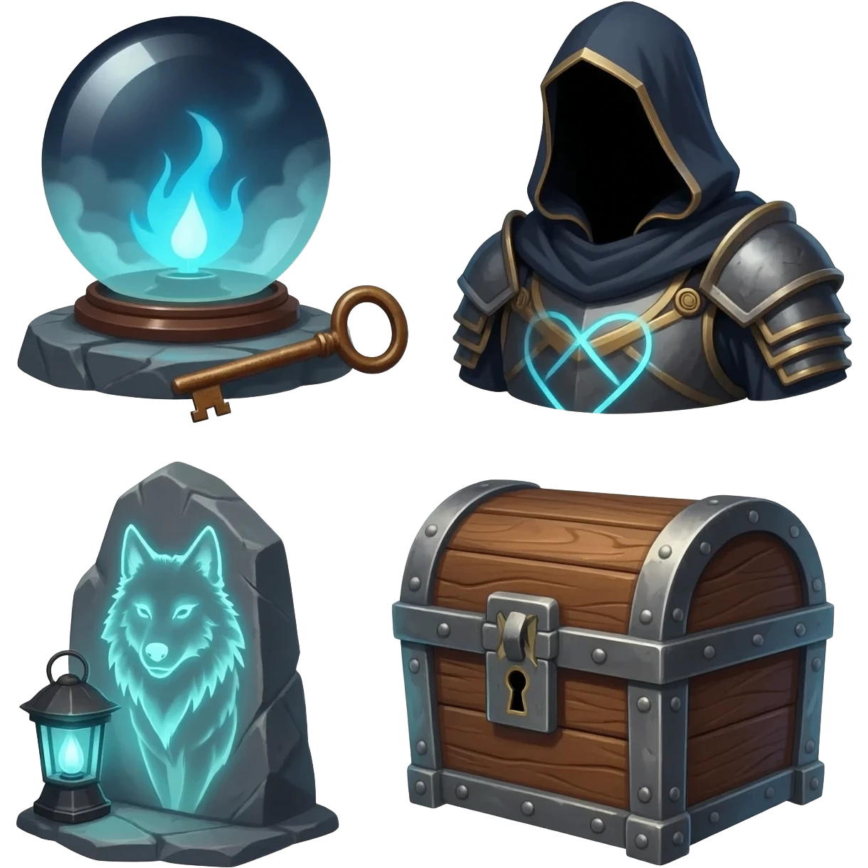 Genrate a pack of emojis for lord of mysteries emoji
