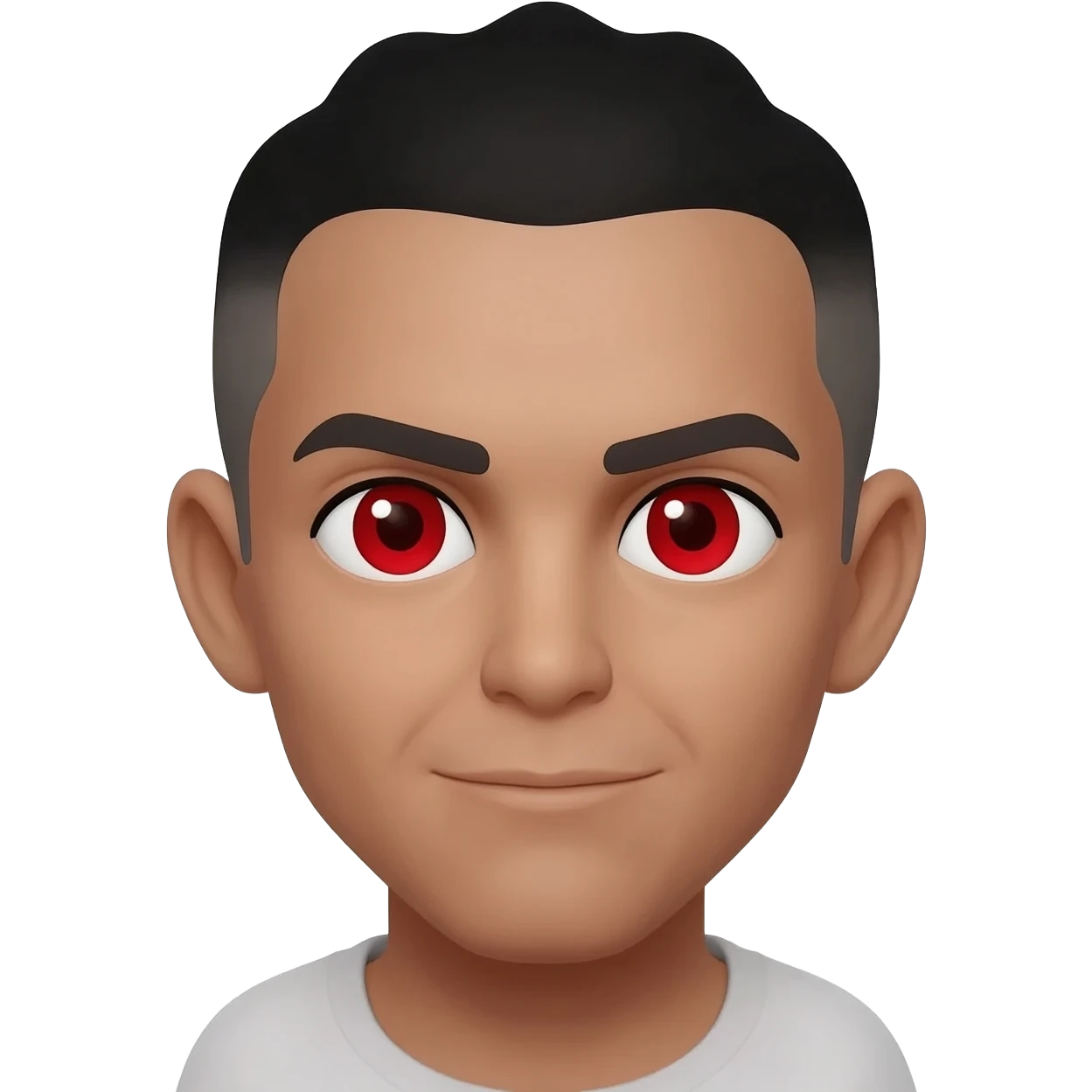 adicone olhos vermelhos emoji