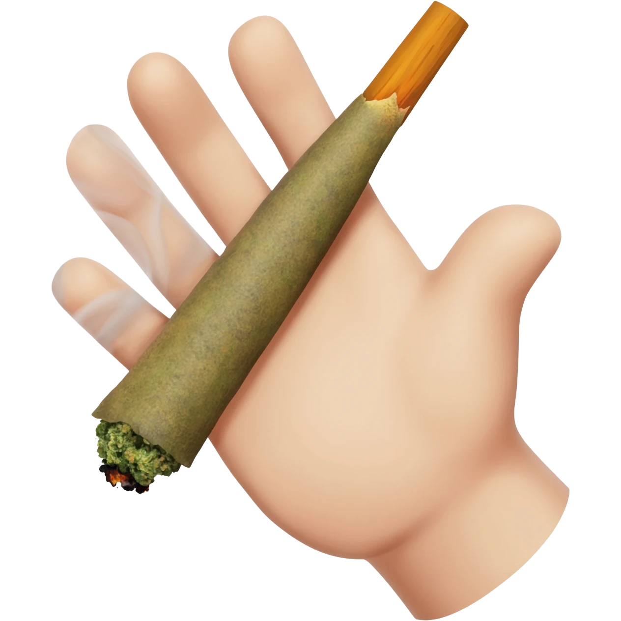 Weed joint emoji