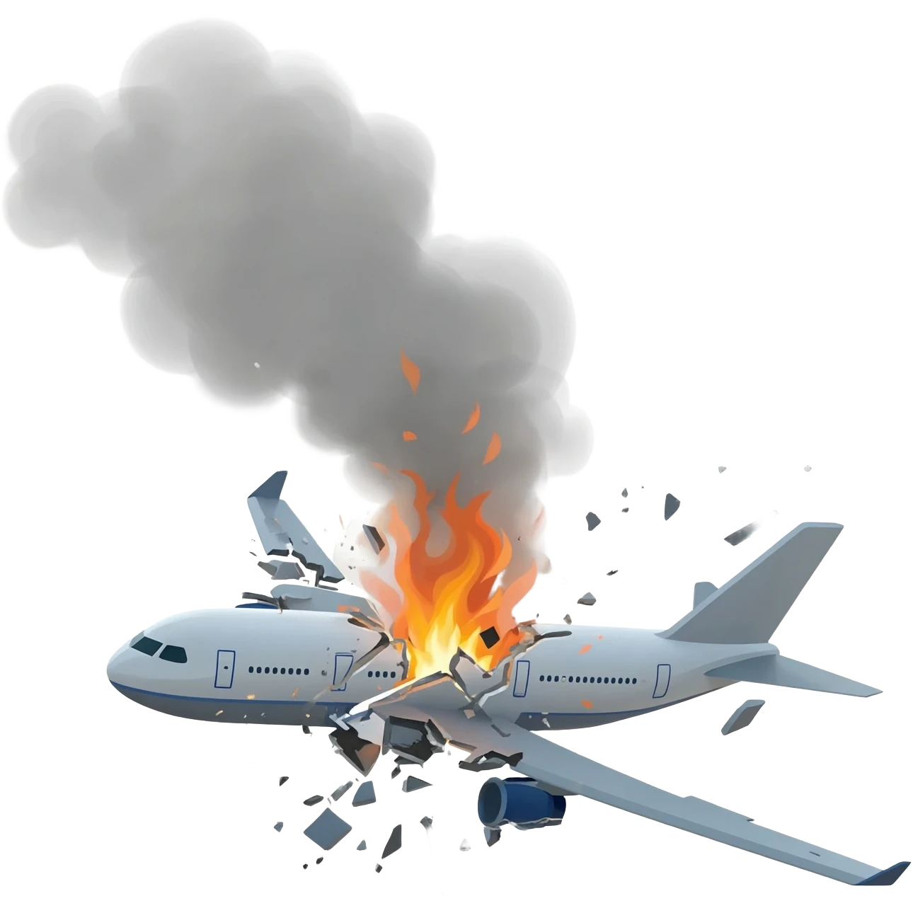 ✈️Head-on collision of planes✈️ emoji