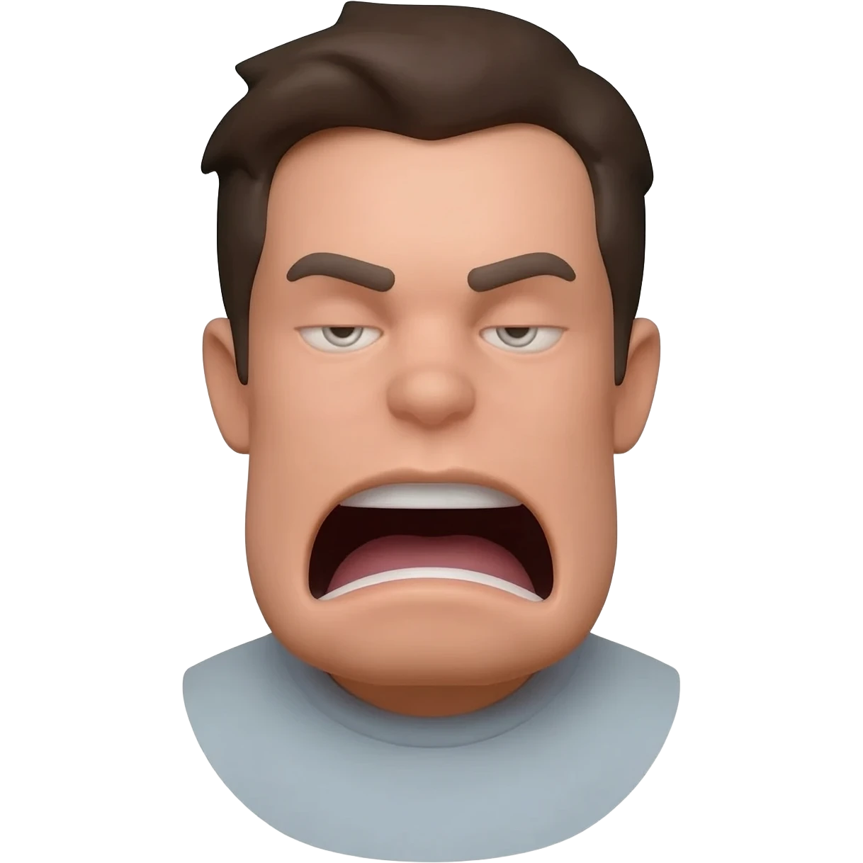 distorted face emoji emoji