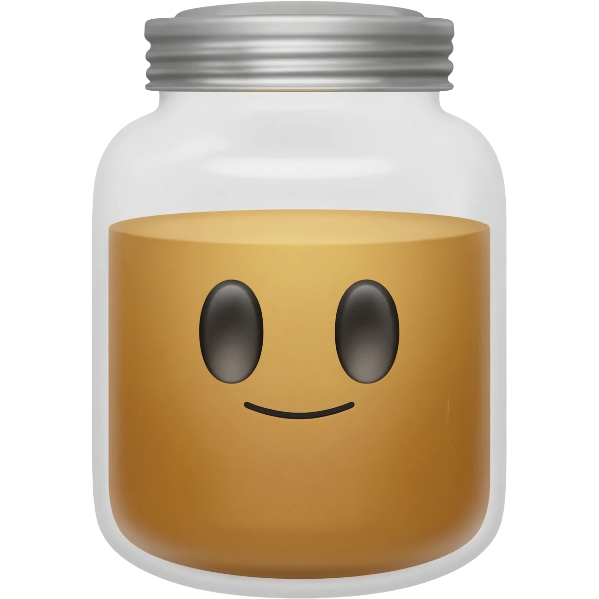 jar with face emoji
