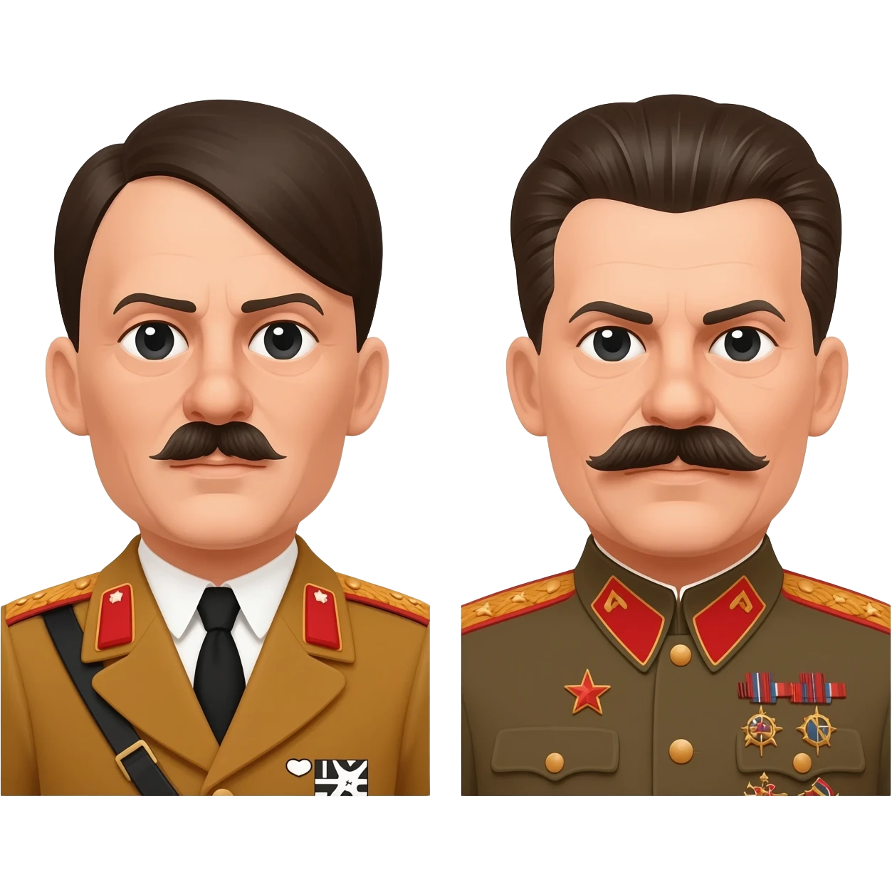 Hıtler ve stalin emoji
