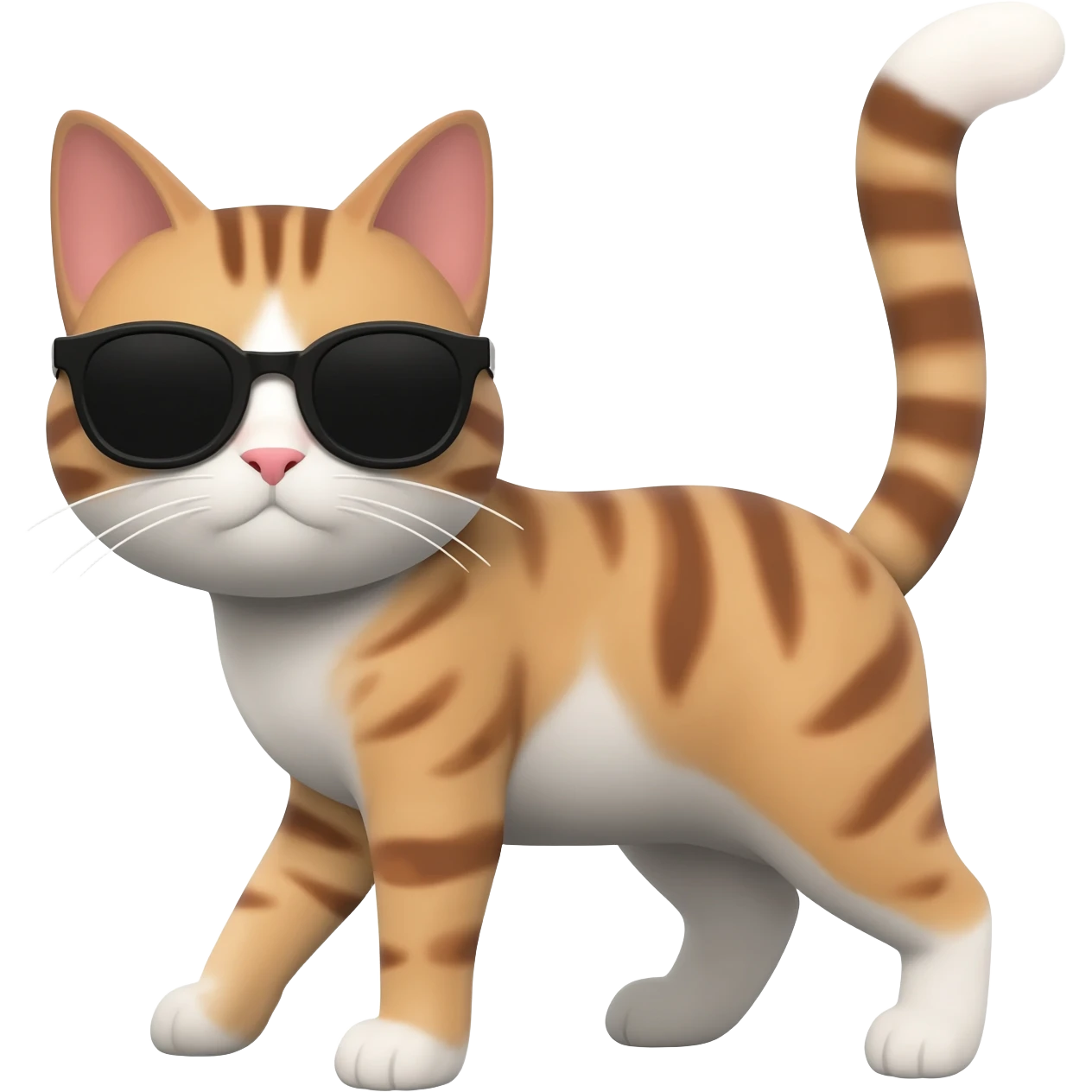 Cat wearing sunglasses emoji
