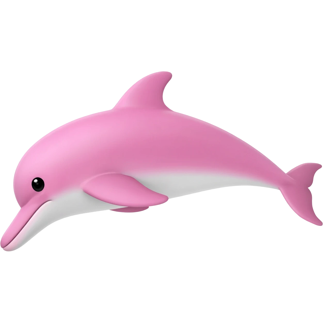 Pink dolphin emoji