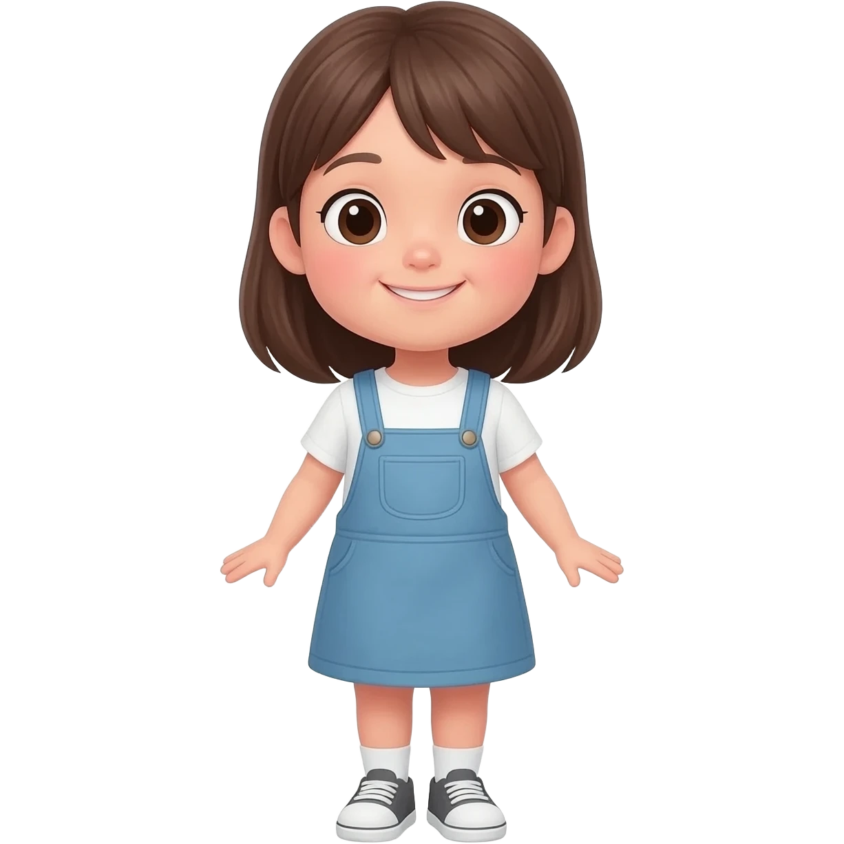 female child emoji full body emoji