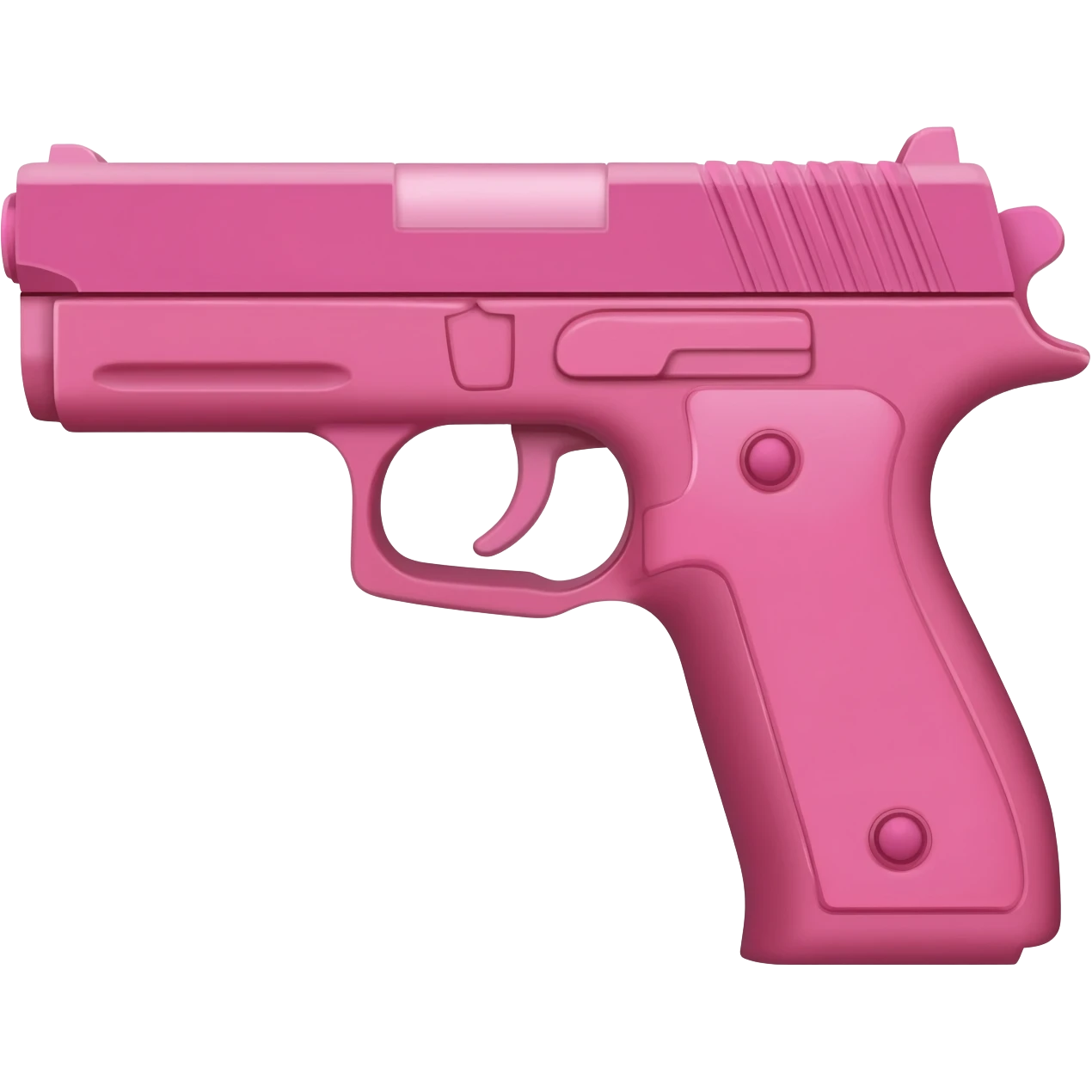 Pink gun emoji