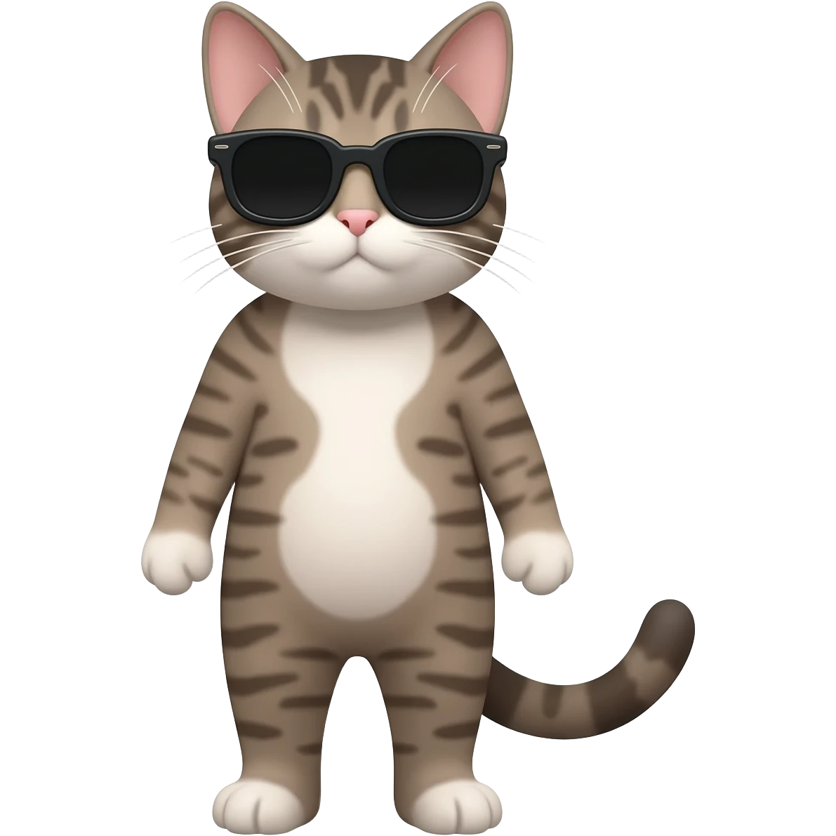 Cat wearing sunglasses emoji