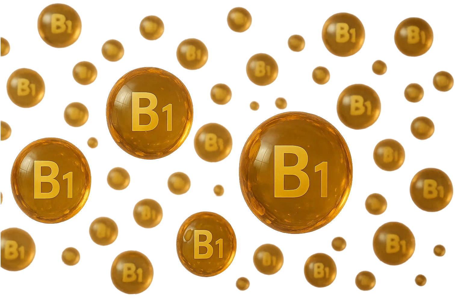particella di vitamine b fluttuano in aria, iperrealistica 4k emoji
