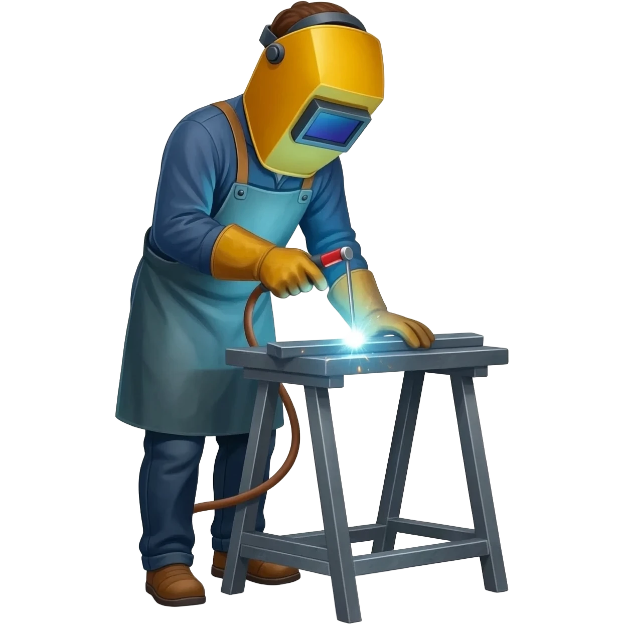 WELDING JOB ON TABLE emoji