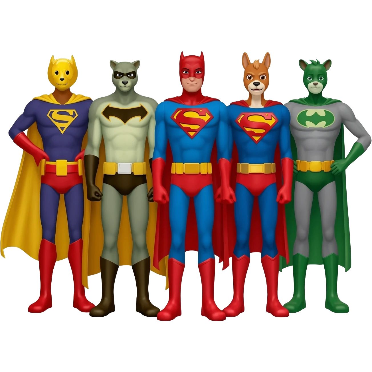 superhero animals emoji