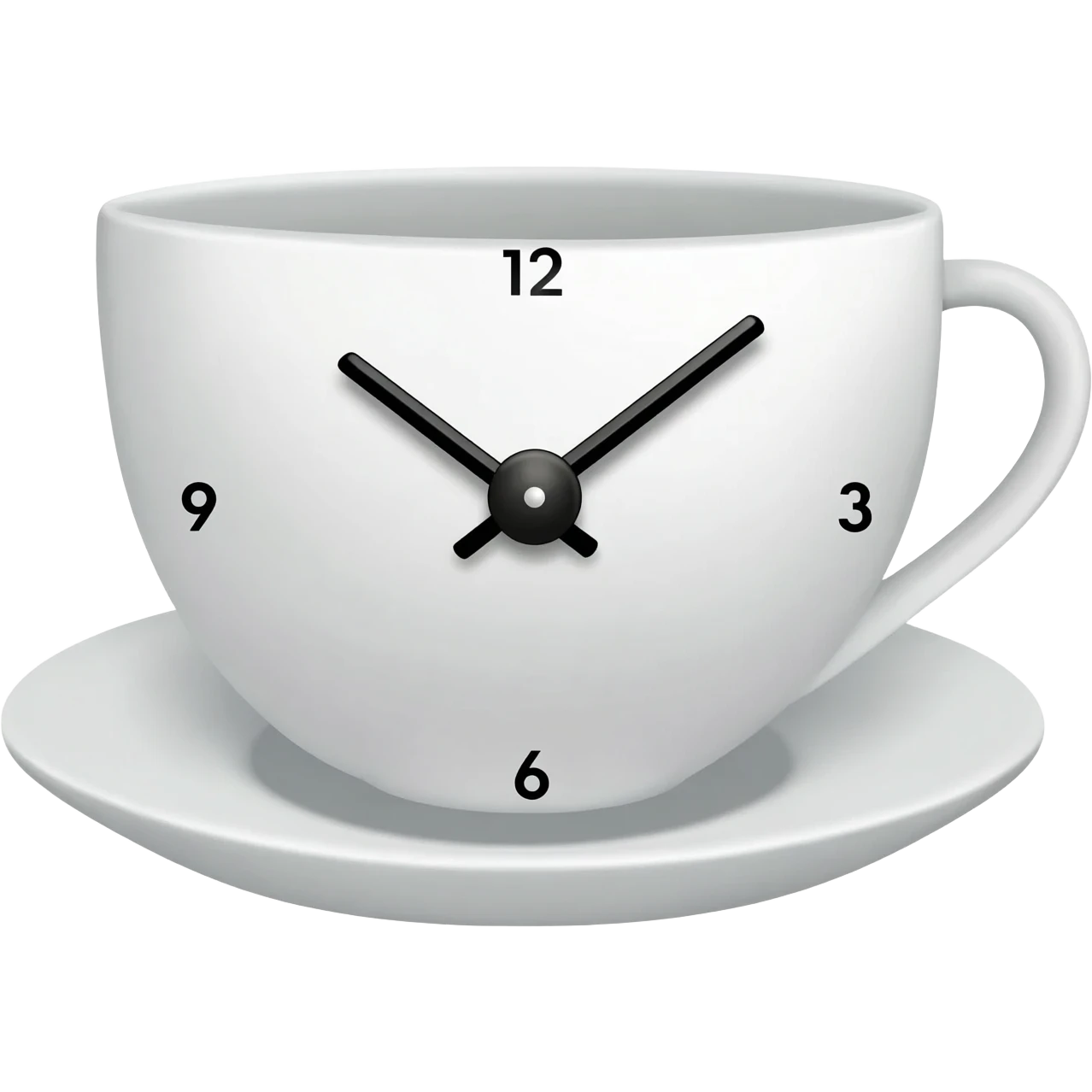 Clock that tea emoji