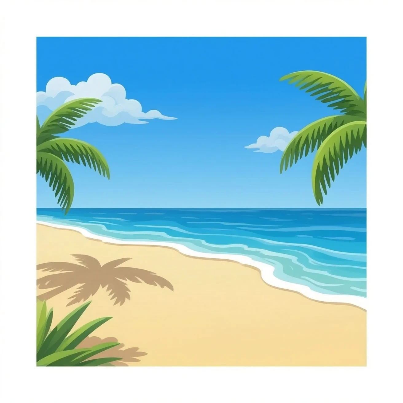 departamento en la playa emoji