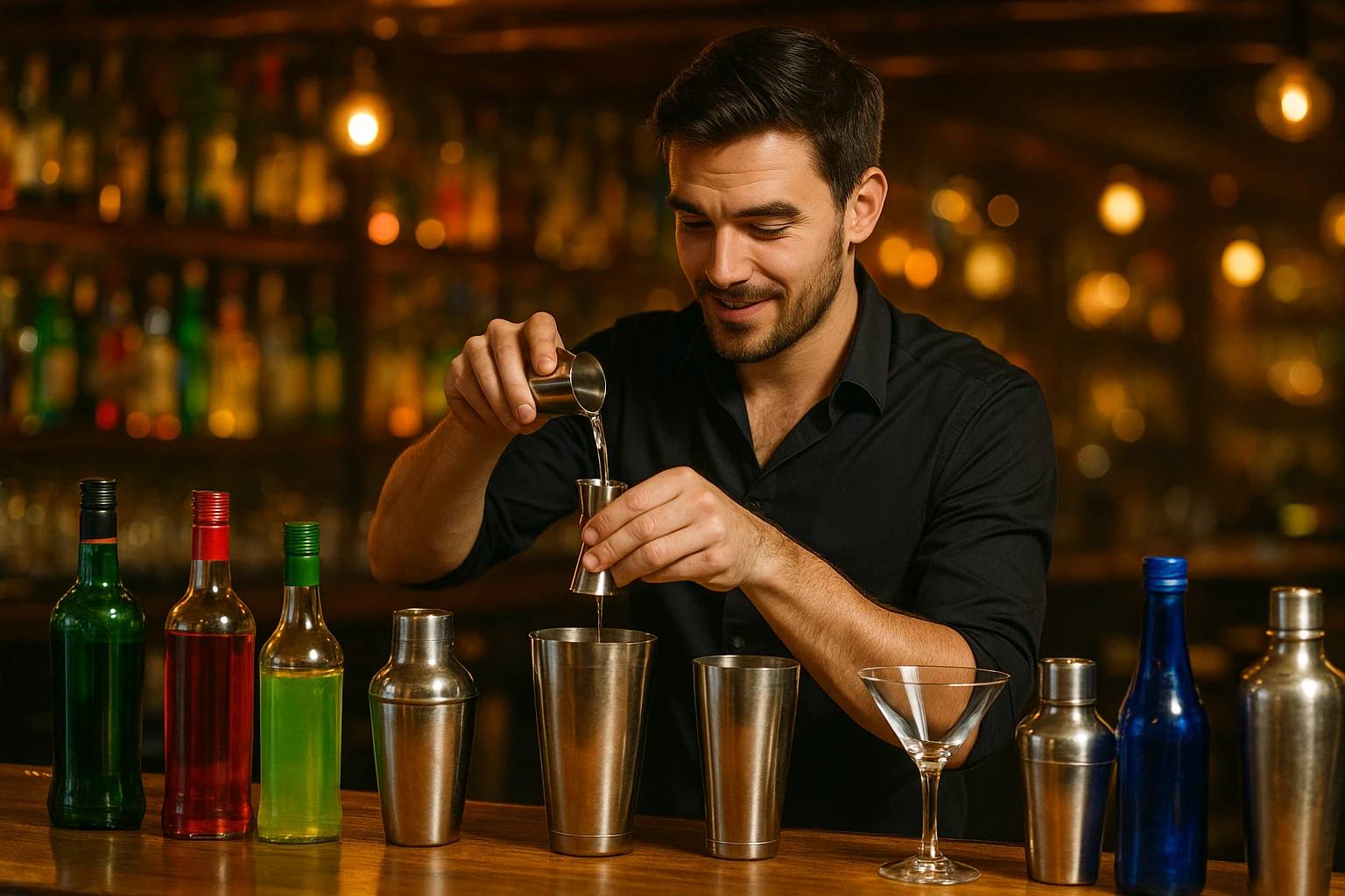 bartender mixing drinks emoji