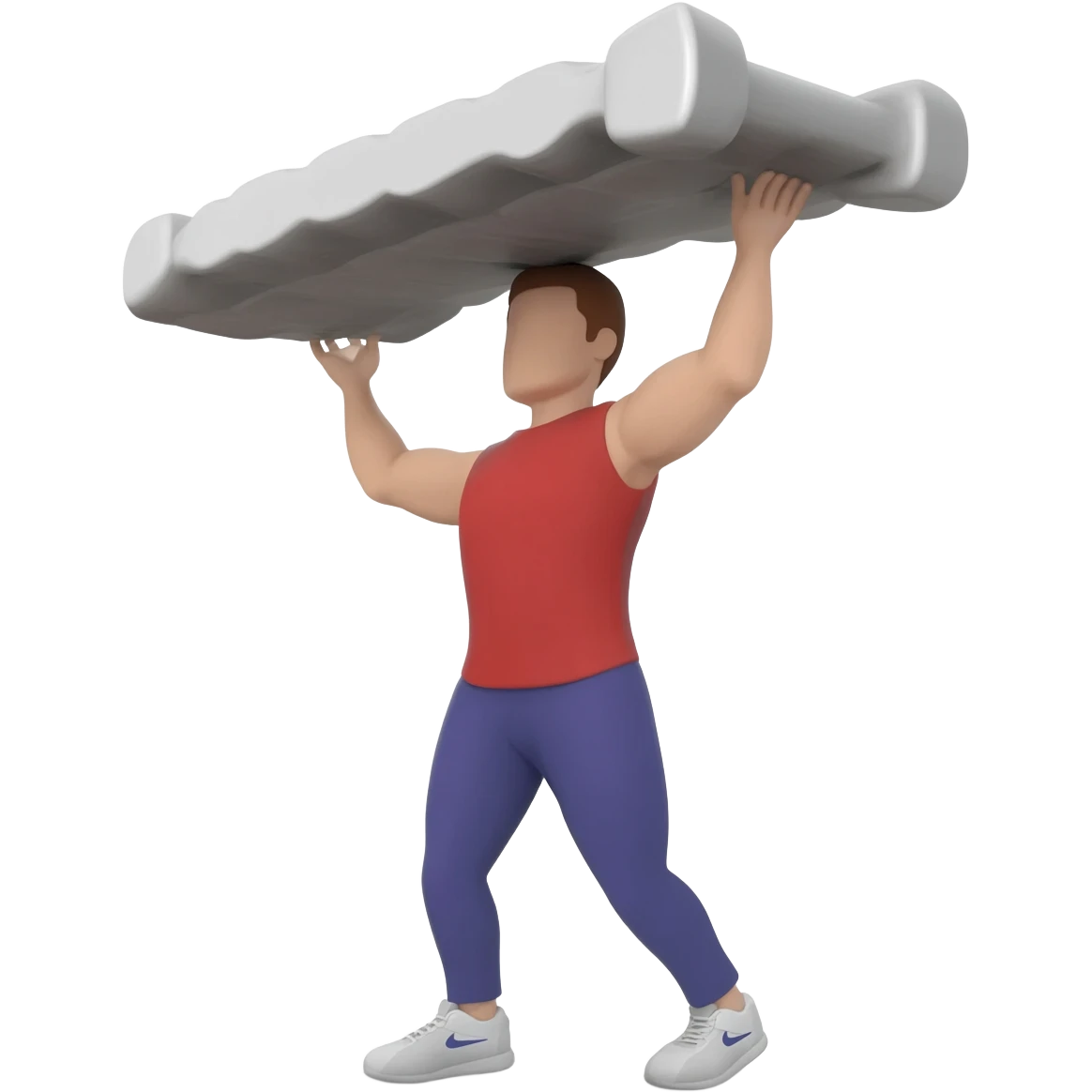 person lifting somthing emoji