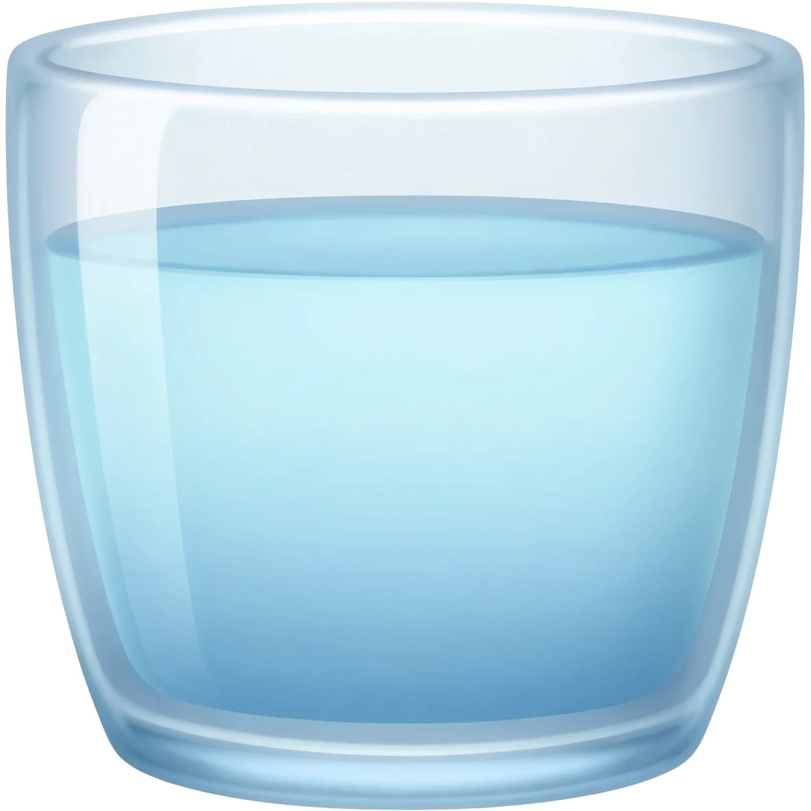 Glass of water emoji emoji