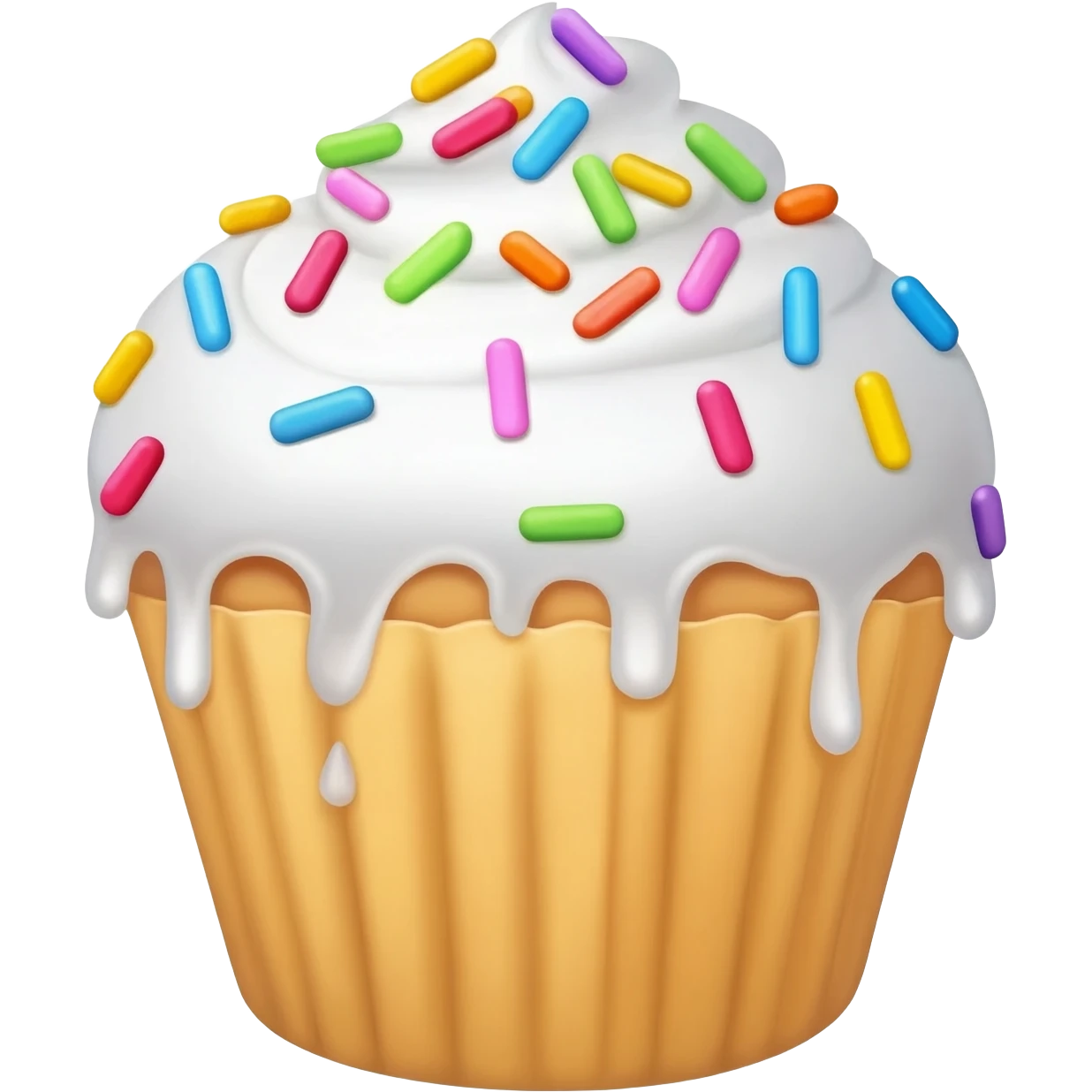 40. cupcake sprinkle rain emoji