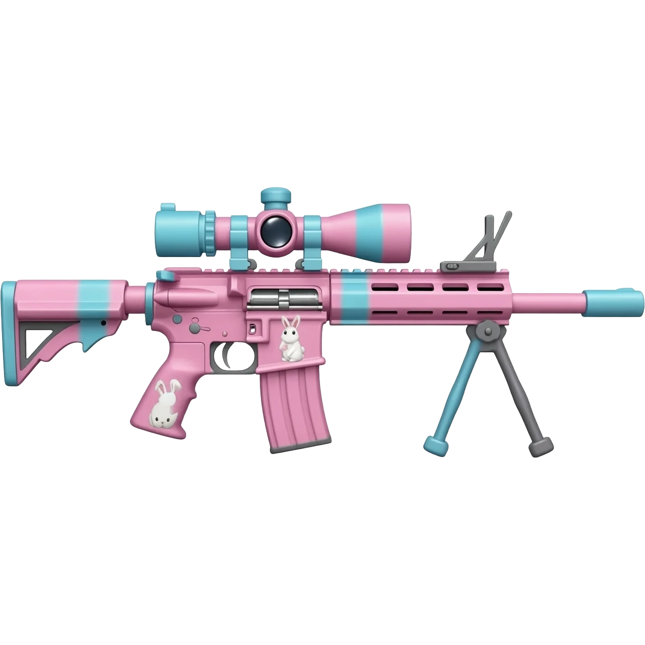 easter theme sniper rifle emoji