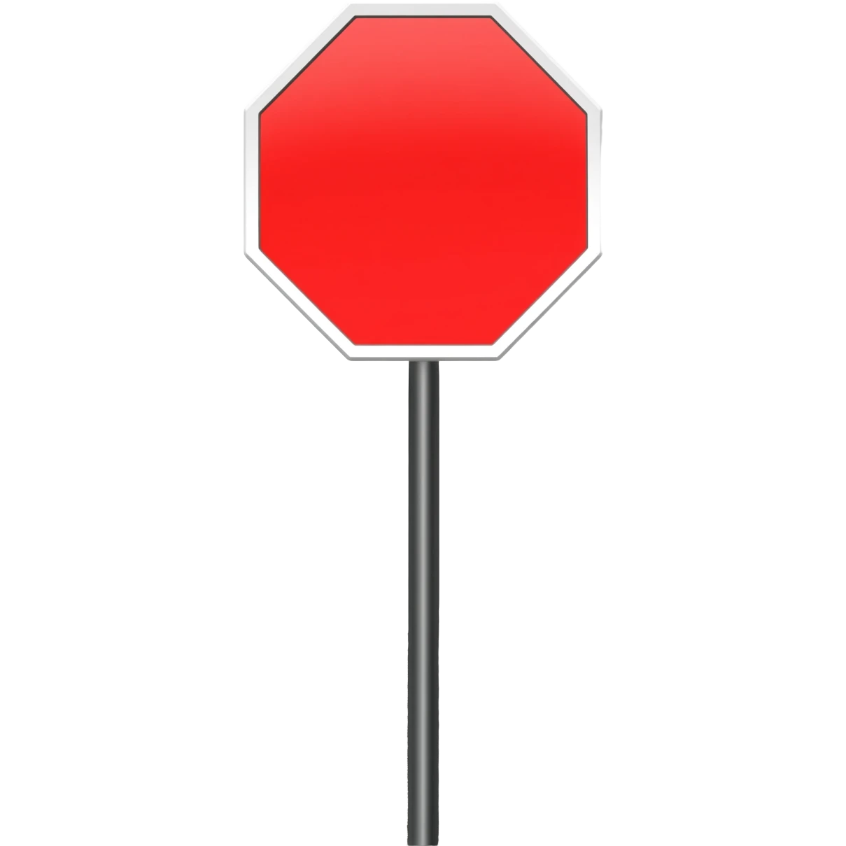 road Stop Sign emoji