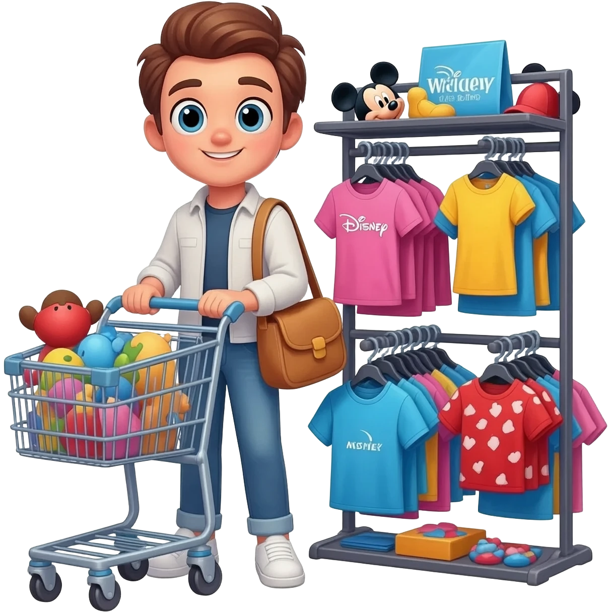disney shopping emoji