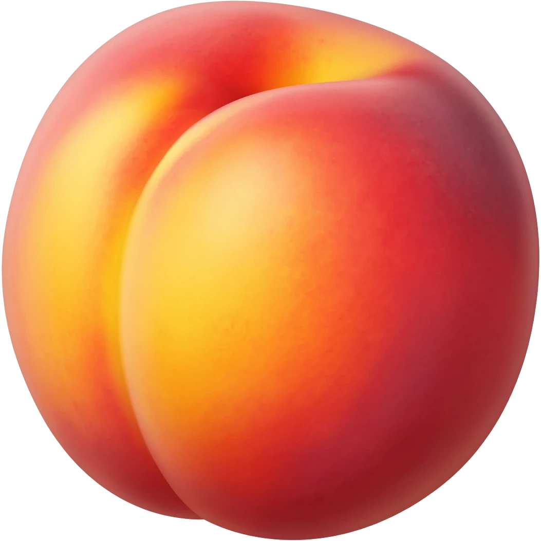 Peach emoji