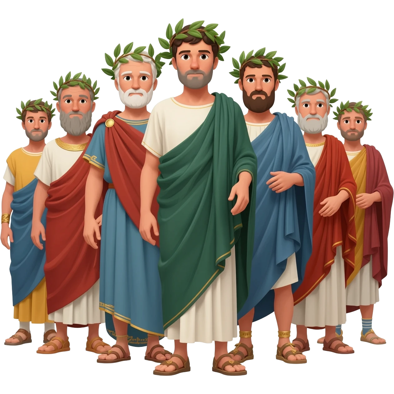 ancient Roman people emoji