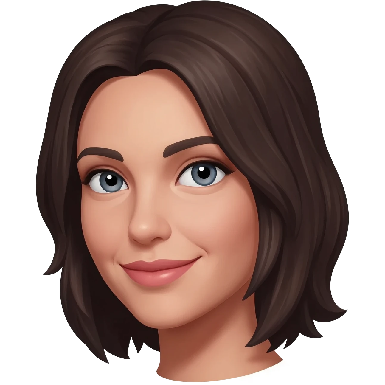 A Sigma person making a seductive face. emoji