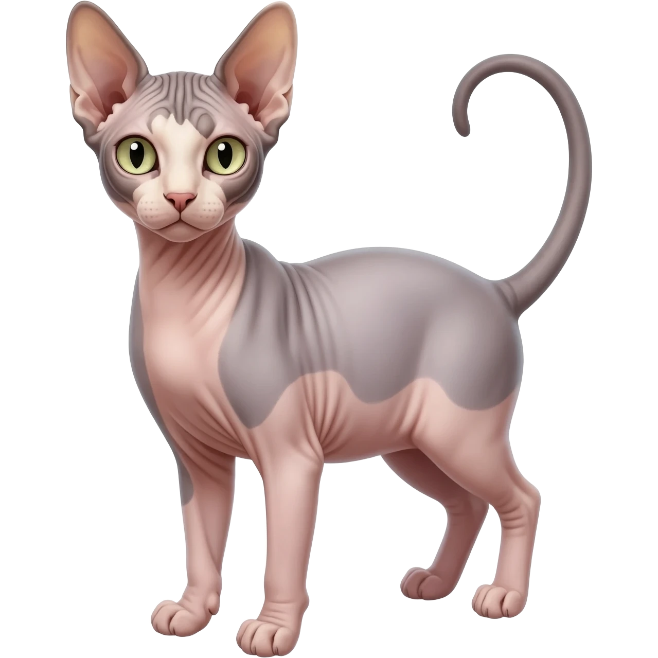 hairless cat emoji