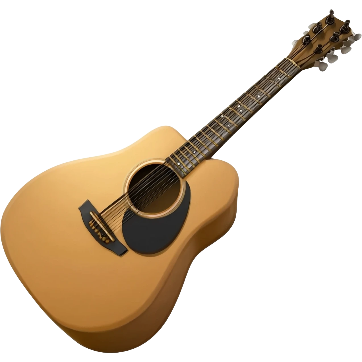 Acoustic guitar emoji