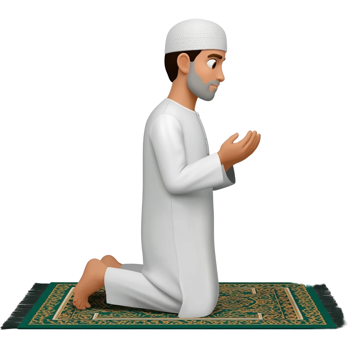 pepe muslim pray emoji