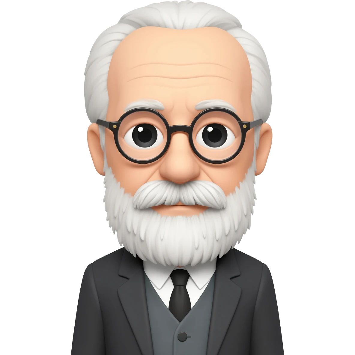 Freud with glasses emoji
