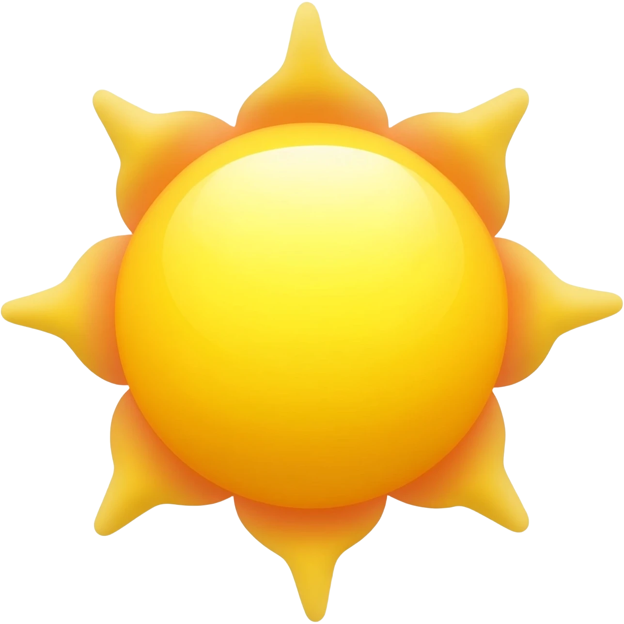 Sun emoji