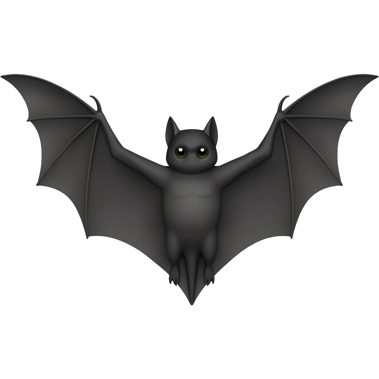 symmetrical bat emoji