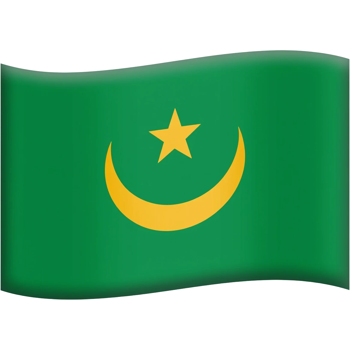 flag of Mauritania emoji