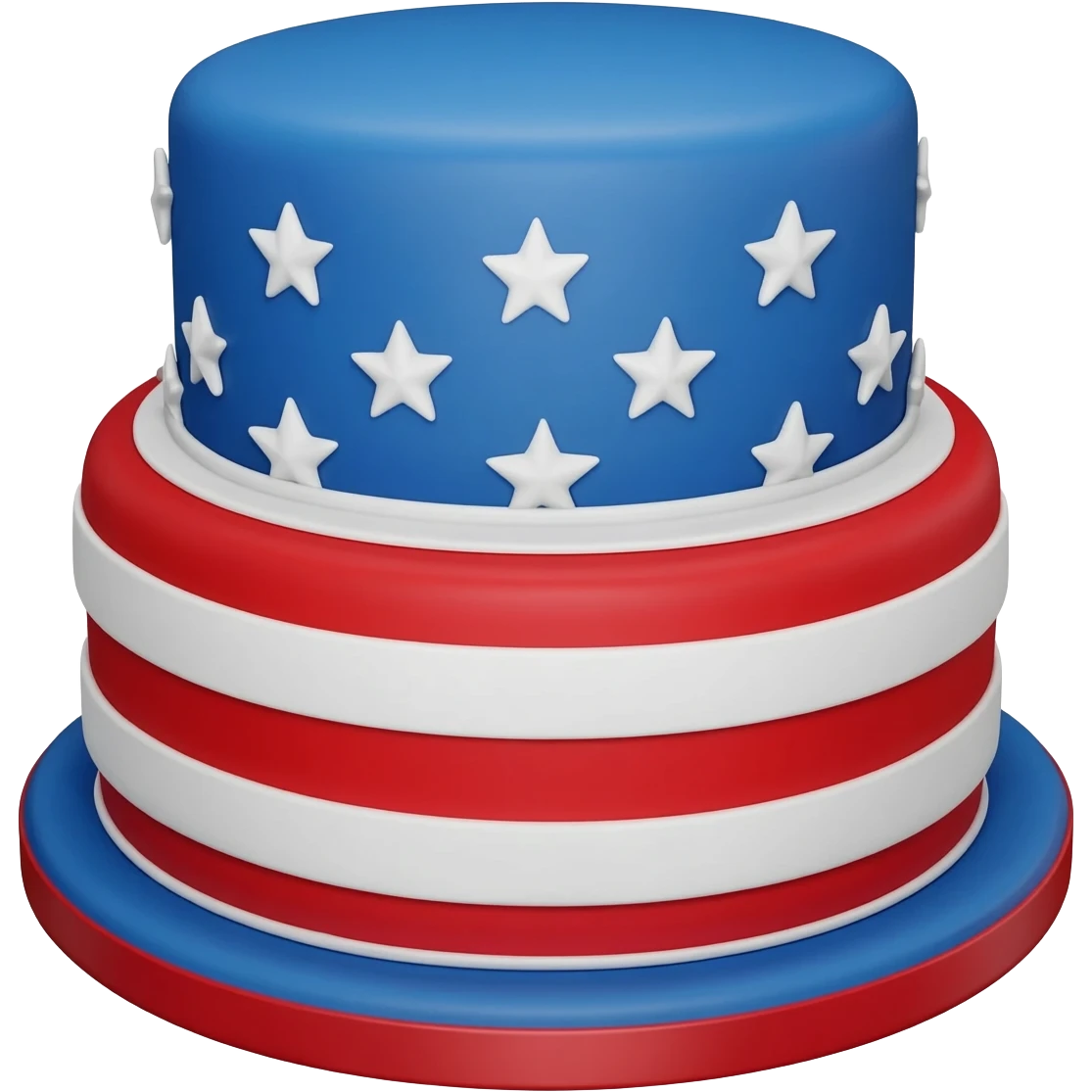 United State America Cake emoji