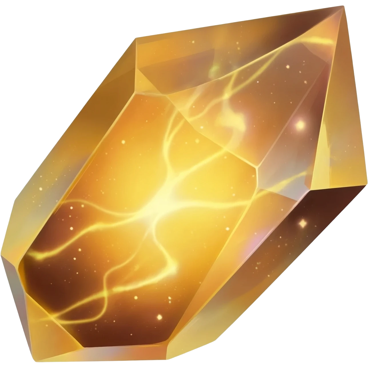 golden iridescent nebula crystal shard emoji