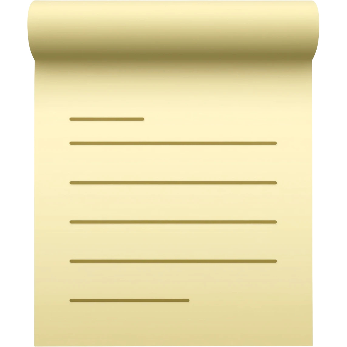 written business plan on paper document emoji