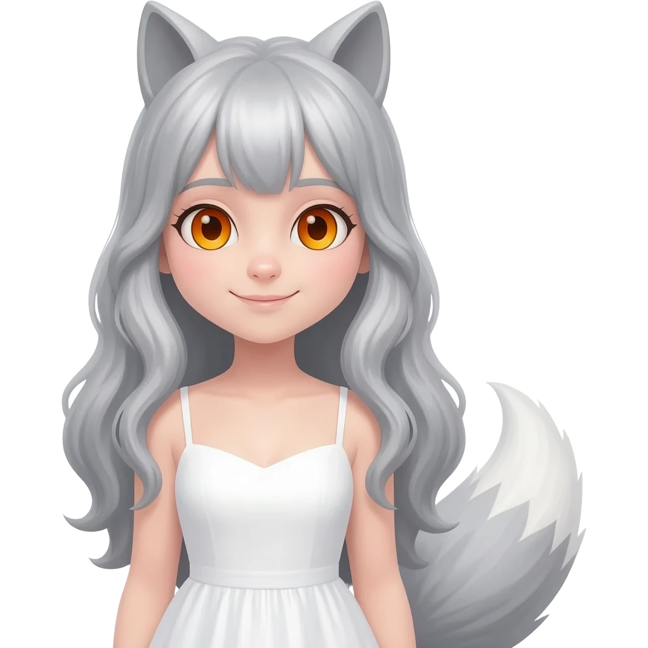 Fox girl emoji