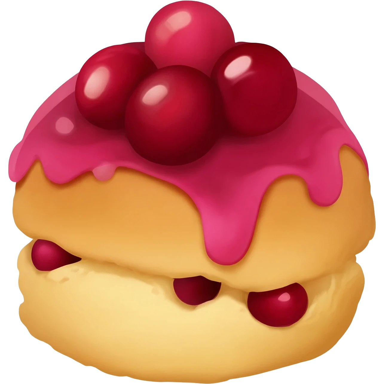 Cranberry scone emoji