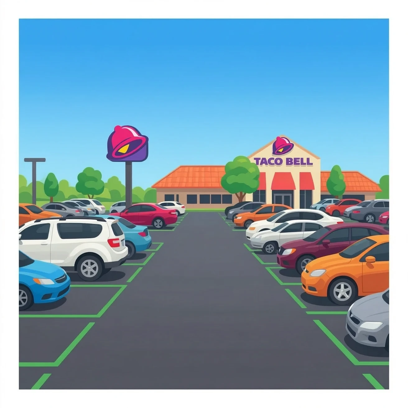 TacoBell Parking Alot emoji