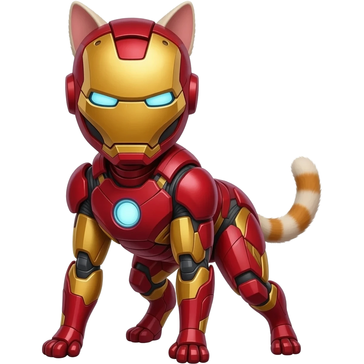 iron man cat emoji