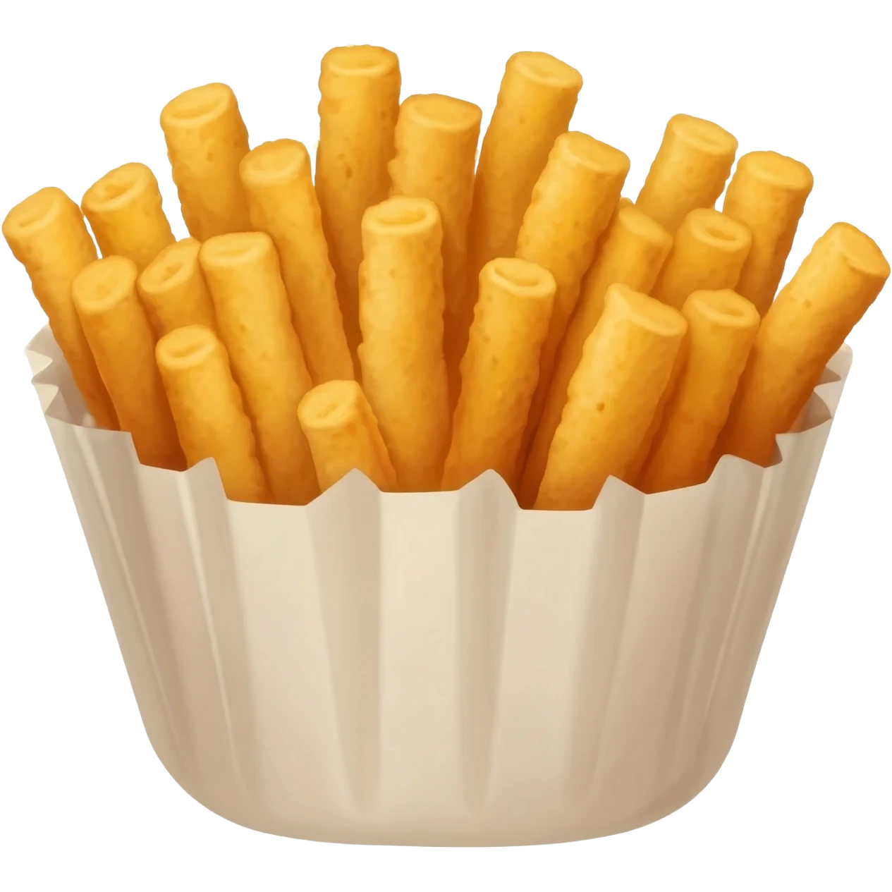 salted bites in paper cup emoji