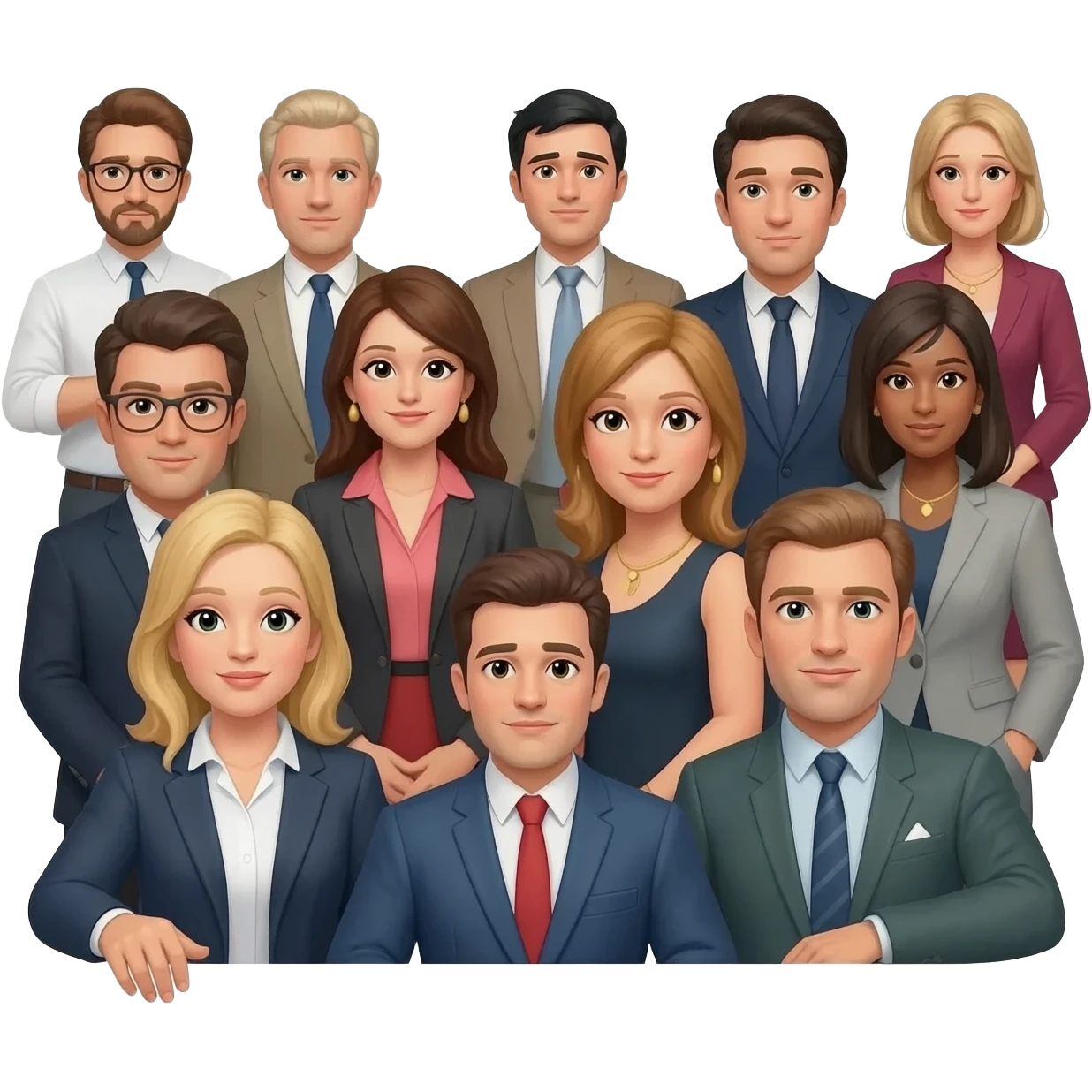 a poor outsiders seeing a group elite networks emoji