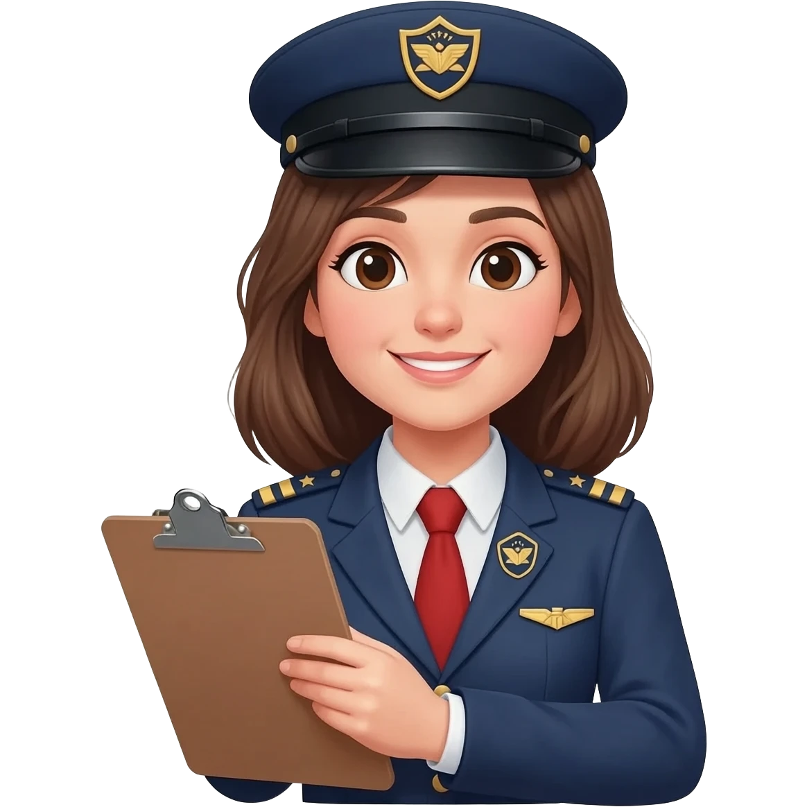 museum guide girl emoji