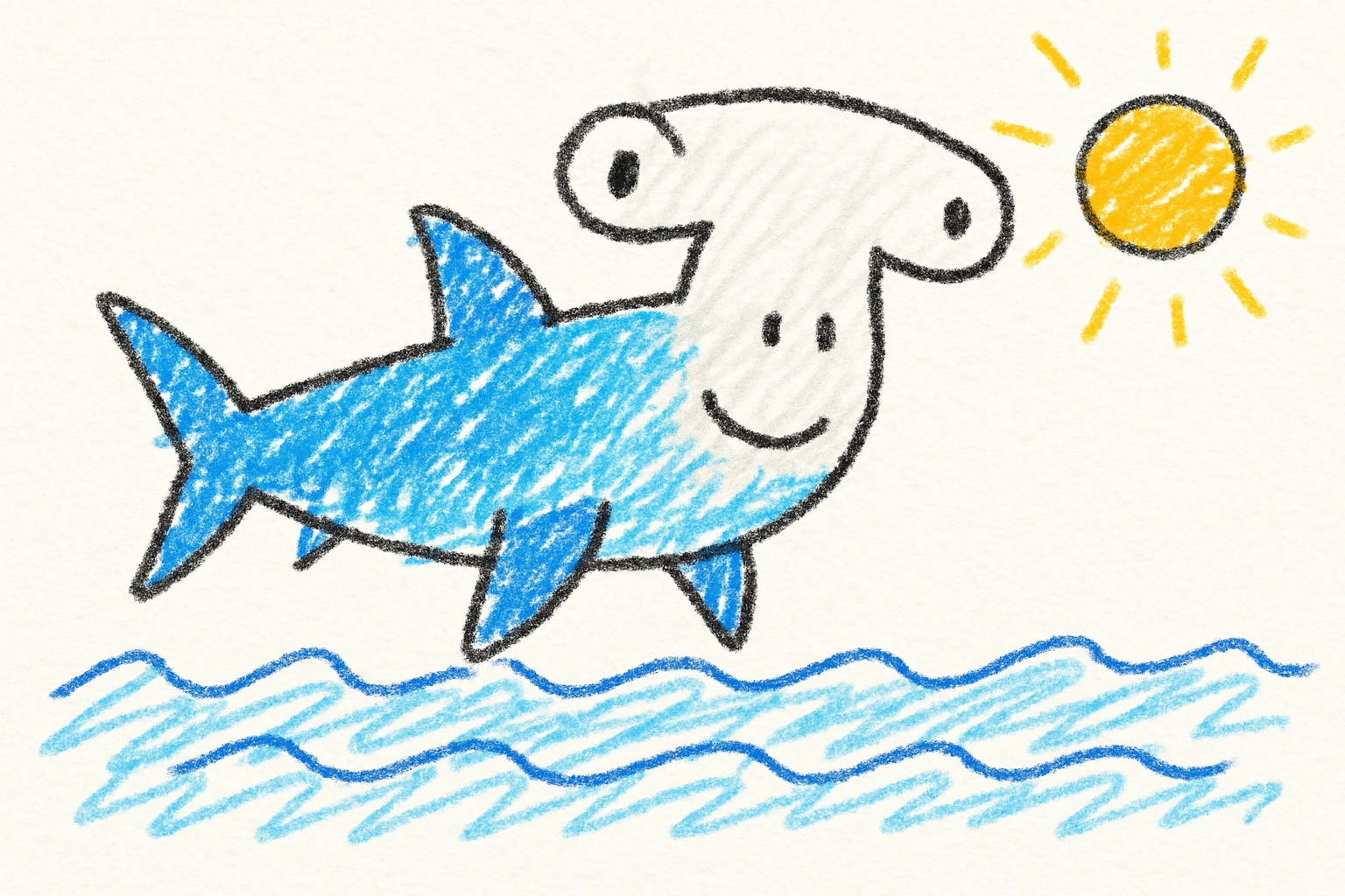 Hammerhead shark emoji