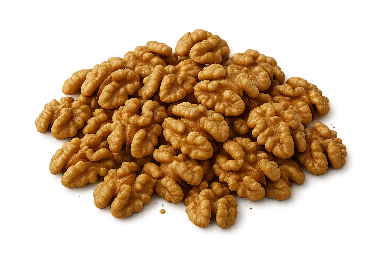 montagna di noci sbucciate, iperrealistici 4k emoji