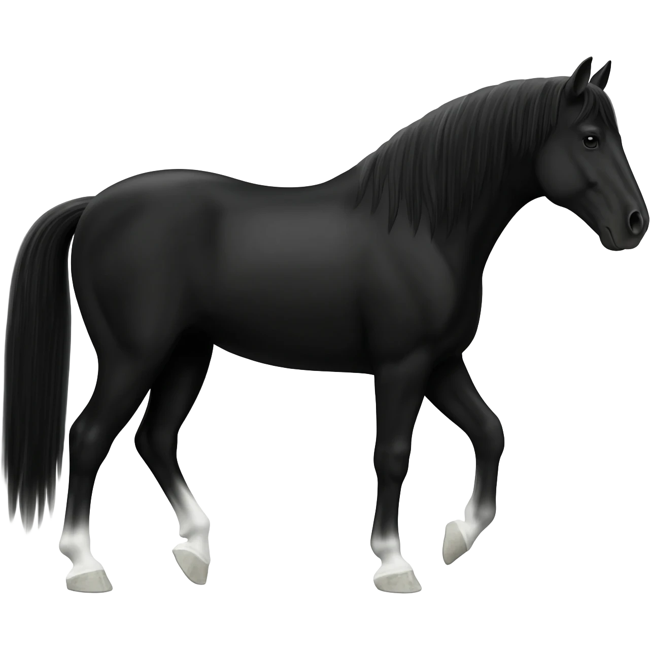étalon noir emoji