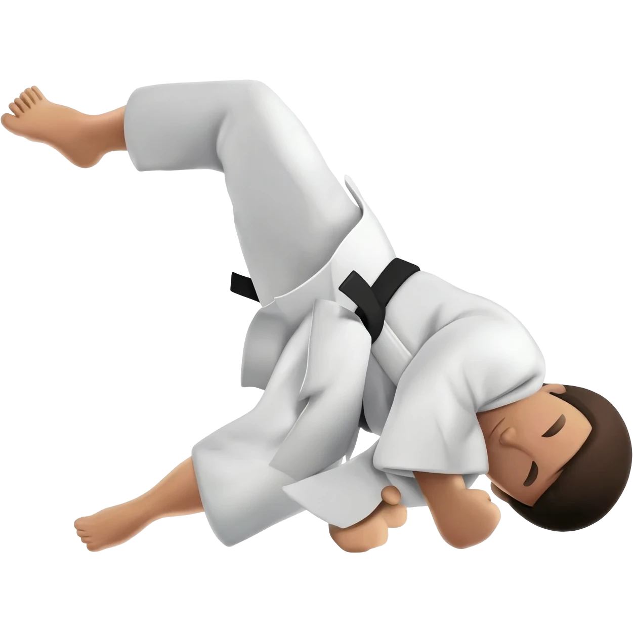 Judo sporunda uchi mata tekniği emoji